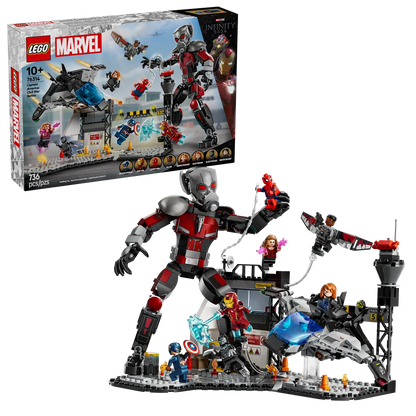 DISPONIBILE DA GENNAIO 2025 - 76314 LEGO Marvel - Azione di battaglia Captain America: Civil War