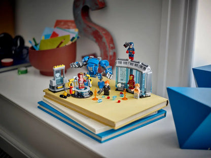 DISPONIBILE DA APRILE 2025 - 76315 LEGO Marvel - Laboratorio di Iron Man: Sala delle Armature