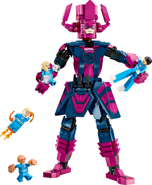 DISPONIBILE DA GIUGNO 2025 - 76316 LEGO Marvel - Fantastici Quattro contro personaggio costruibile di Galactus