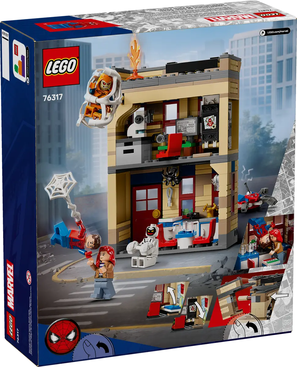 76317 ESCLUSIVA LEGO Marvel - Appartamento di Peter Parker