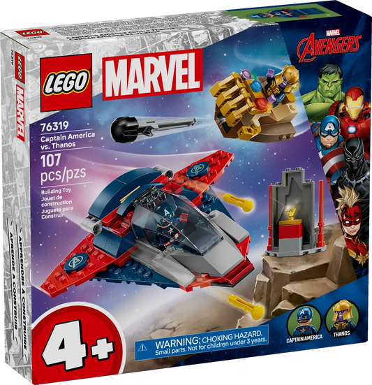 DISPONIBILE DA AGOSTO 2025 - 76319  LEGO Marvel - Captain America contro Thanos