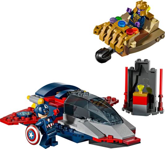 DISPONIBILE DA AGOSTO 2025 - 76319  LEGO Marvel - Captain America contro Thanos