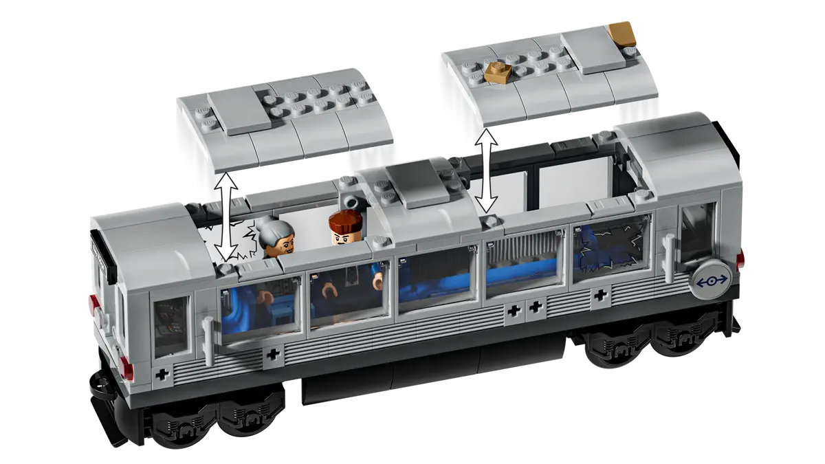 76321 LEGO Marvel - Spider-Man contro Doc Ock: duello sul treno