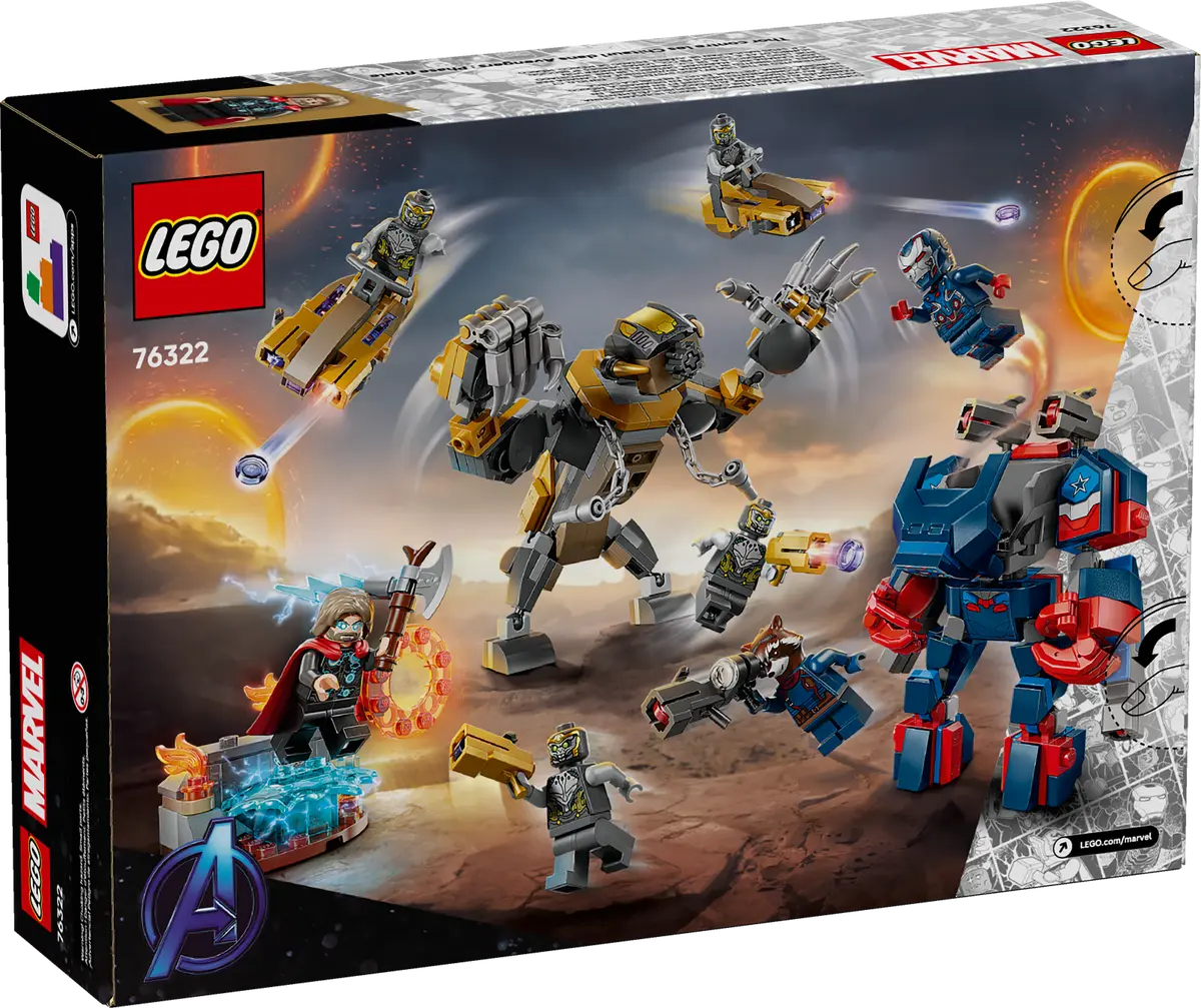76322 LEGO Marvel - Avengers: Endgame Thor contro Chitauri