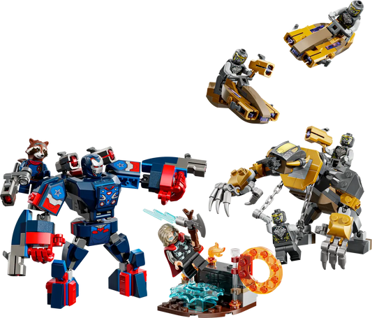 DISPONIBILE DA AGOSTO 2025 - 76322 LEGO Marvel - Avengers: Endgame Thor contro Chitauri