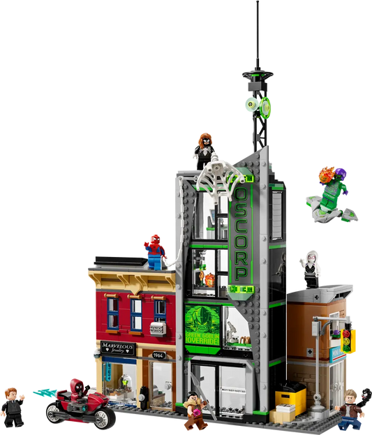 DISPONIBILE DA AGOSTO 2025 - 76324 LEGO Marvel - Spider-Man contro Oscorp