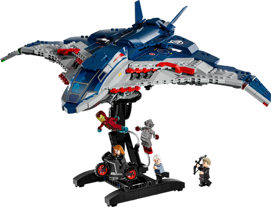 DISPONIBILE DA AGOSTO 2025 - 76325 LEGO Marvel - Quinjet Avengers: Age of Ultron