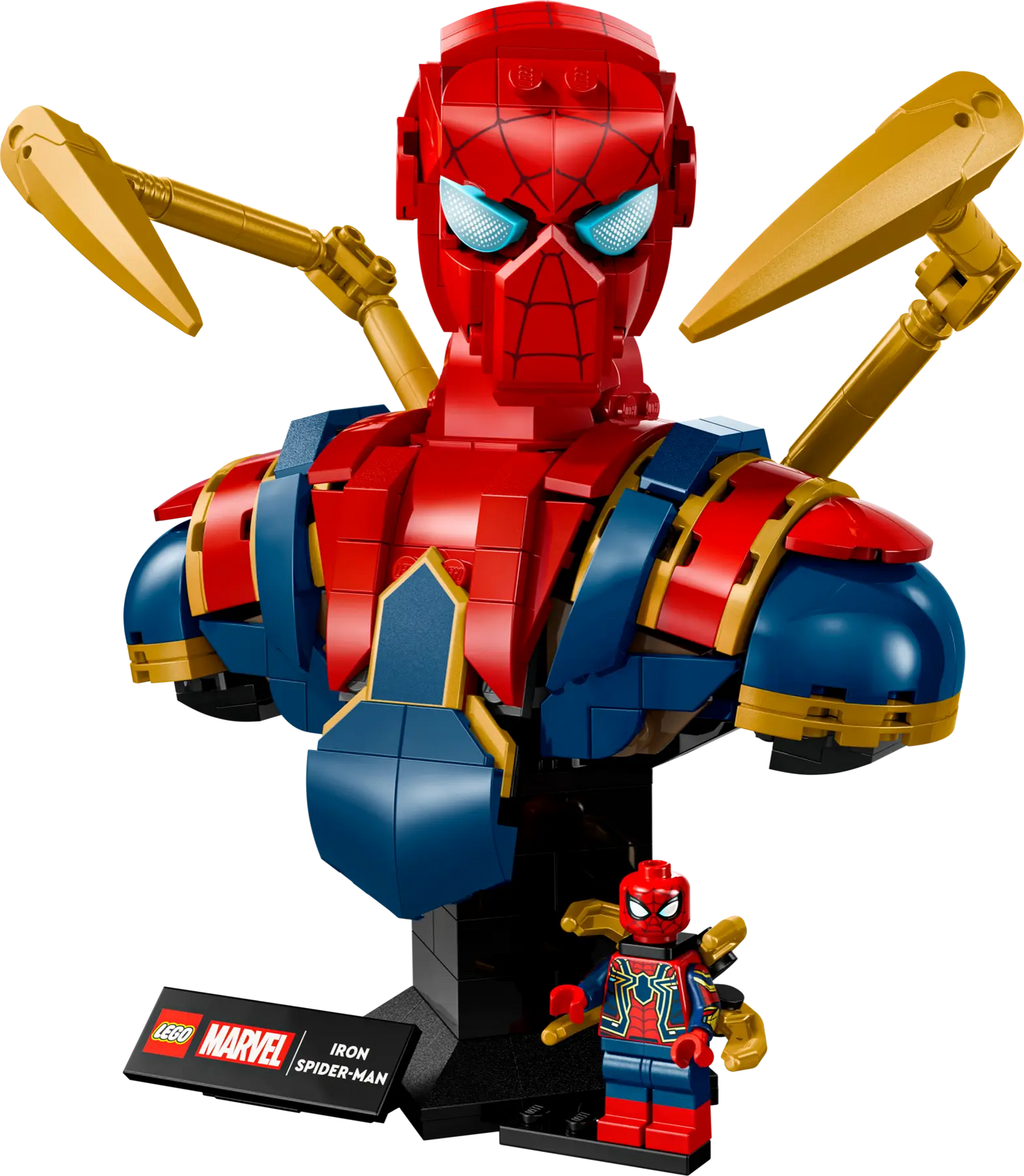DISPONIBILE DA AGOSTO 2025 - 76326 LEGO Marvel - Busto di Iron Spider-Man