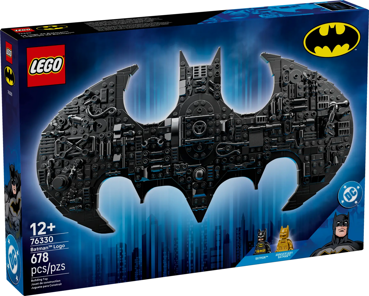 DISPONIBILE DA MARZO 2026 - 76330 LEGO DC Super Heroes - Logo di Batman™