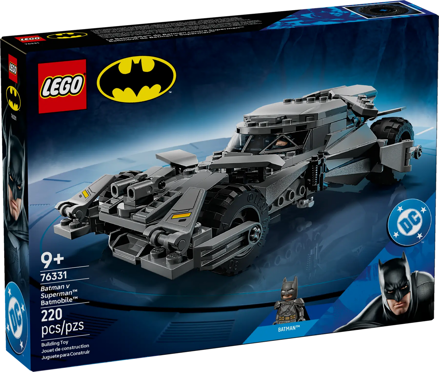 DISPONIBILE DA MARZO 2026 - 76331 LEGO DC Super Heroes - Batman v Superman™ Batmobile™