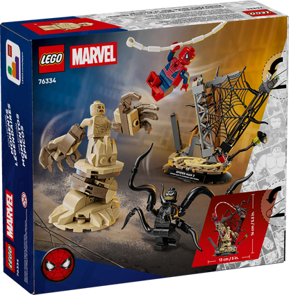DISPONIBILE DA GENNAIO 2026 - 76334 LEGO Marvel - Battaglia epica: Spider-Man vs. Sandman