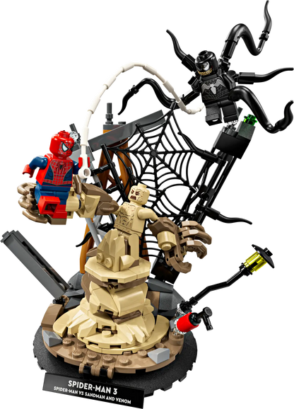 DISPONIBILE DA GENNAIO 2026 - 76334 LEGO Marvel - Battaglia epica: Spider-Man vs. Sandman