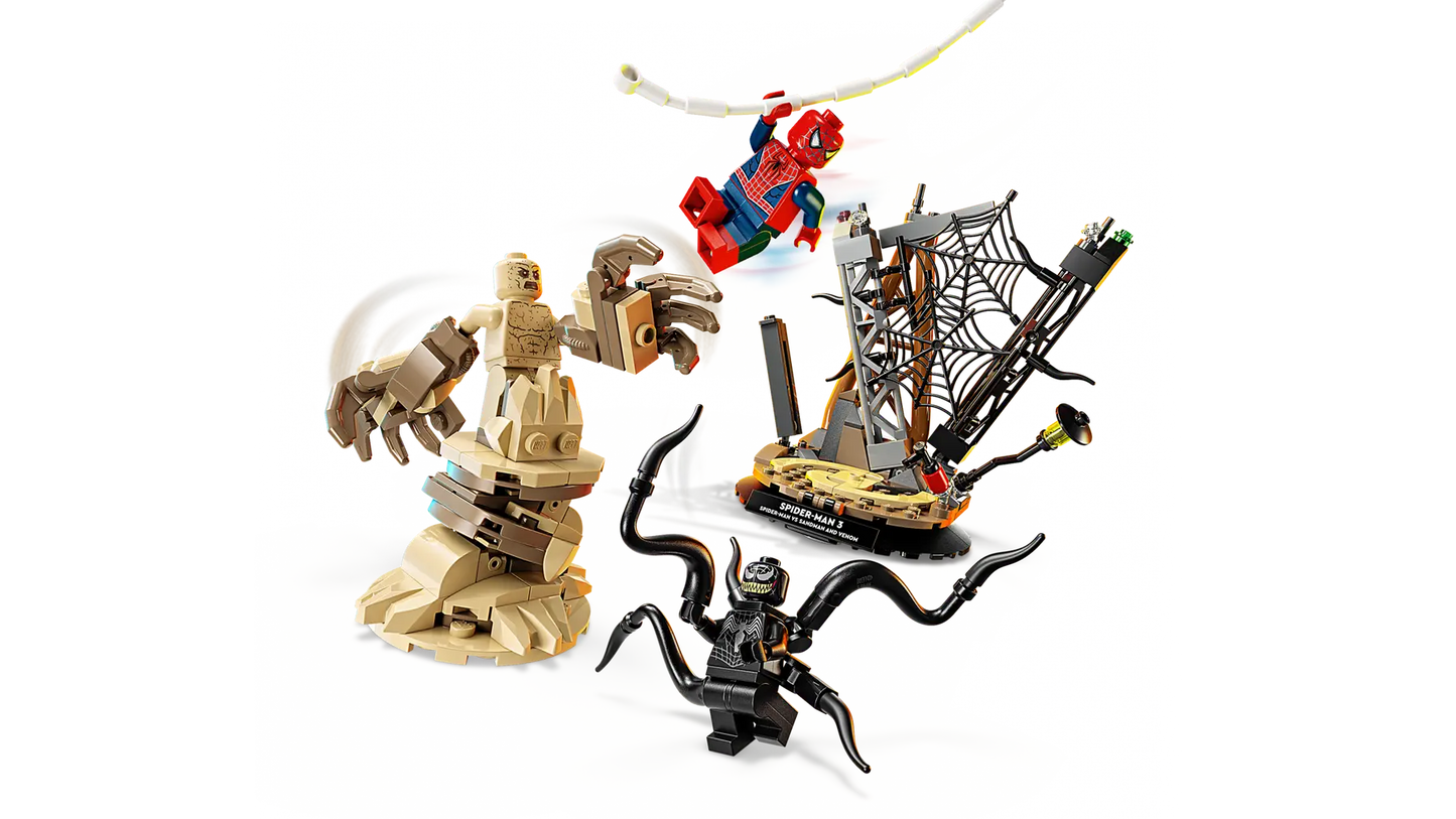 DISPONIBILE DA GENNAIO 2026 - 76334 LEGO Marvel - Battaglia epica: Spider-Man vs. Sandman