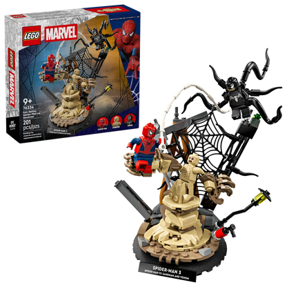 DISPONIBILE DA GENNAIO 2026 - 76334 LEGO Marvel - Battaglia epica: Spider-Man vs. Sandman