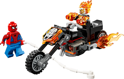 DISPONIBILE DA GENNAIO 2026 - 76335 LEGO Marvel - Spider-Man vs. Ghost Rider in motocicletta
