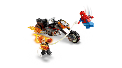 DISPONIBILE DA GENNAIO 2026 - 76335 LEGO Marvel - Spider-Man vs. Ghost Rider in motocicletta