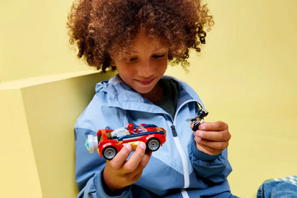 DISPONIBILE DA GENNAIO 2026 - 76336 LEGO Marvel - Auto di Spider-Man vs. Venomized Wolverine