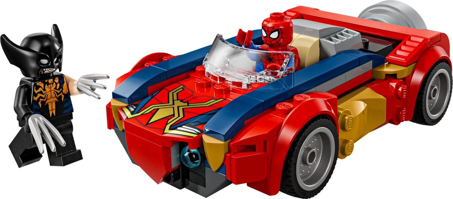 DISPONIBILE DA GENNAIO 2026 - 76336 LEGO Marvel - Auto di Spider-Man vs. Venomized Wolverine