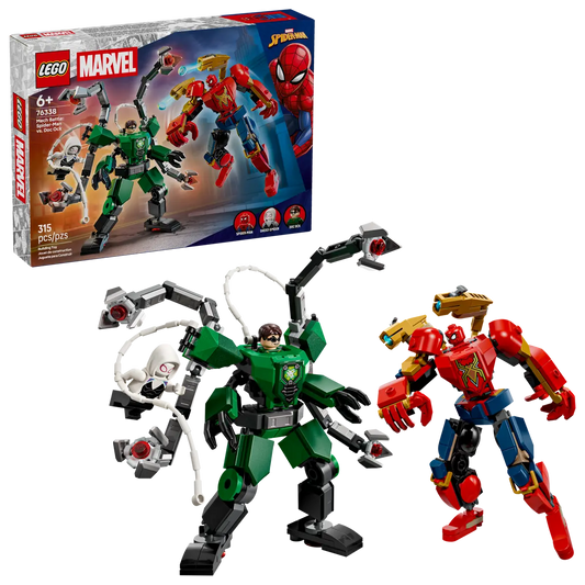 DISPONIBILE DA GENNAIO 2026 - 76338 LEGO Marvel - Battaglia mech: Spider-Man vs. Doc Ock