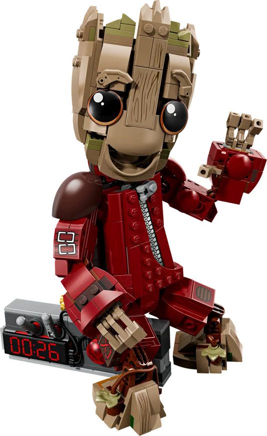 DISPONIBILE DA GENNAIO 2026 - 76341 LEGO Marvel - Groot in tuta da Ravager
