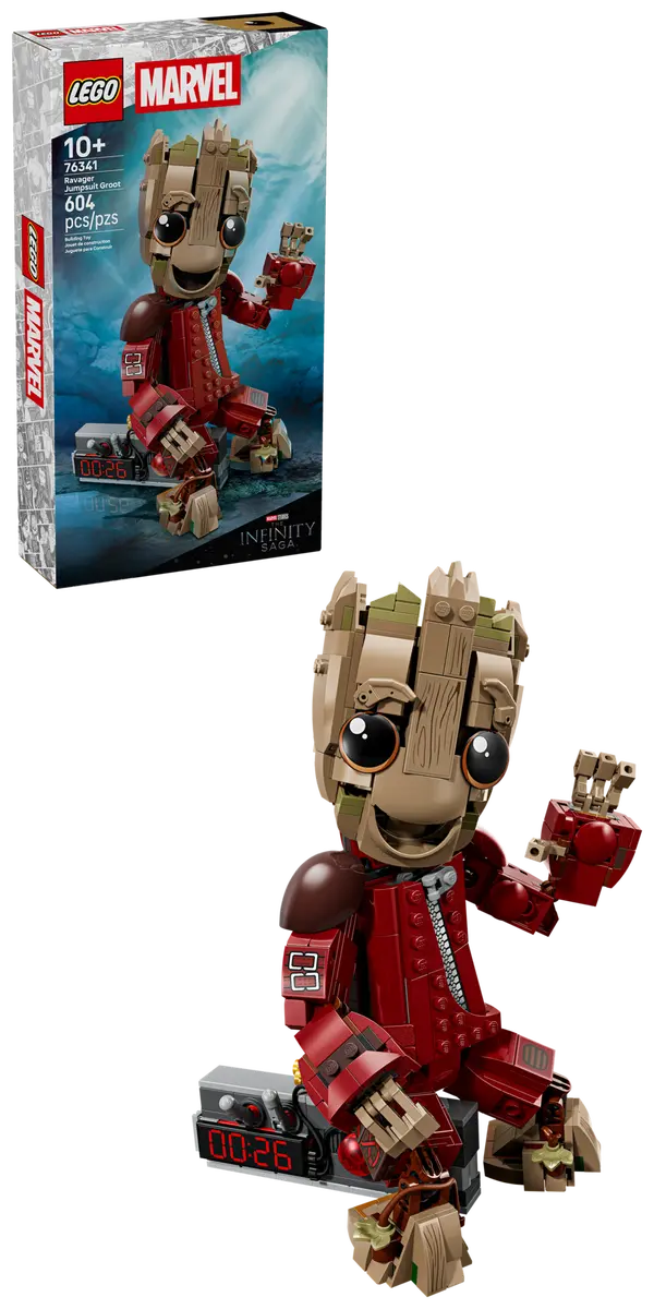 DISPONIBILE DA GENNAIO 2026 - 76341 LEGO Marvel - Groot in tuta da Ravager