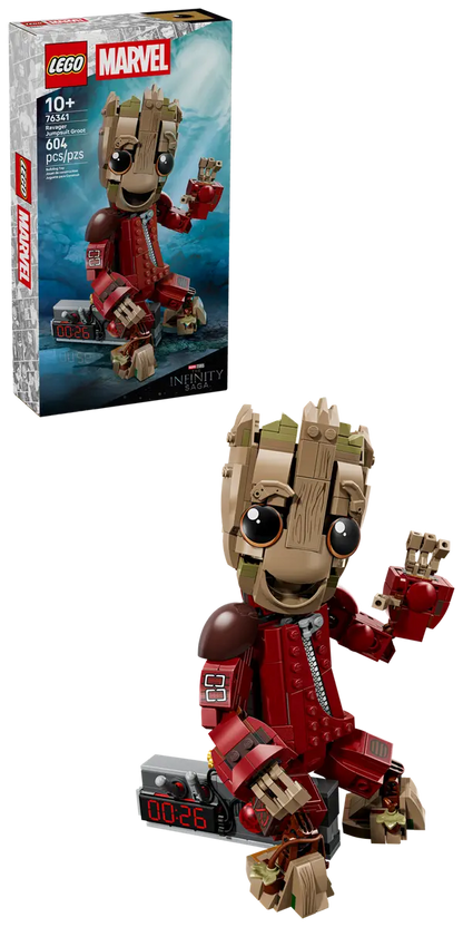 DISPONIBILE DA GENNAIO 2026 - 76341 LEGO Marvel - Groot in tuta da Ravager