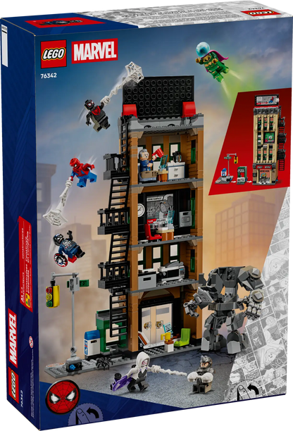 DISPONIBILE DA GENNAIO 2026 - 76342 LEGO Marvel - Spider-Man vs. Mysterio: il Daily Bugle