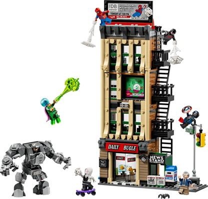 DISPONIBILE DA GENNAIO 2026 - 76342 LEGO Marvel - Spider-Man vs. Mysterio: il Daily Bugle