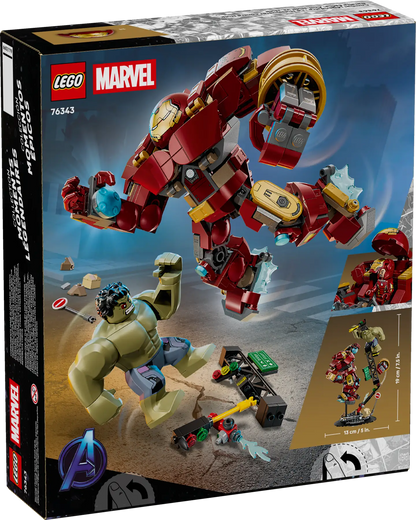 DISPONIBILE DA GENNAIO 2026 - 76343 LEGO Marvel - Battaglia epica: Hulkbuster vs. The Hulk