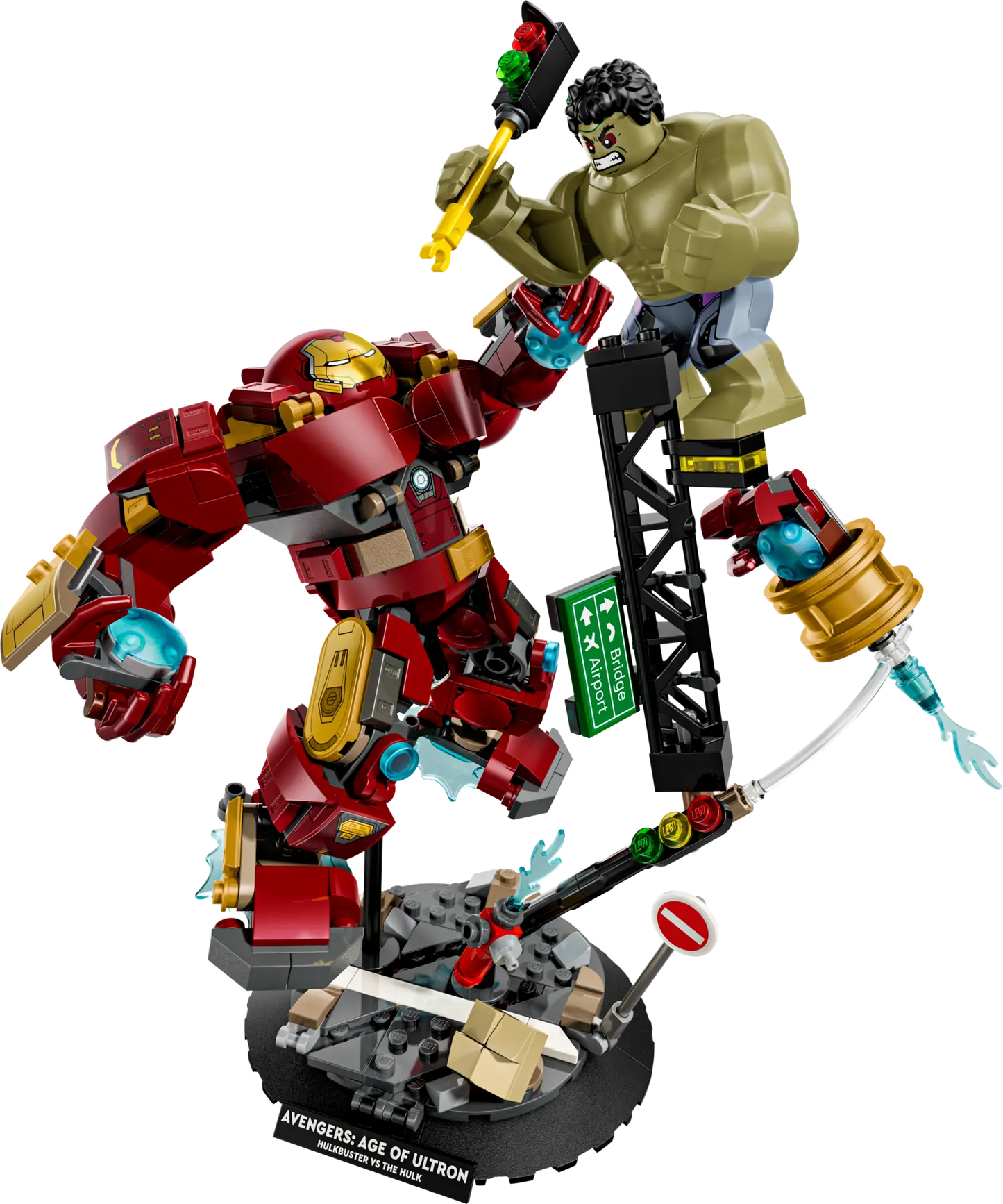 DISPONIBILE DA GENNAIO 2026 - 76343 LEGO Marvel - Battaglia epica: Hulkbuster vs. The Hulk
