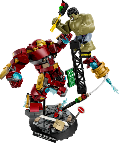 DISPONIBILE DA GENNAIO 2026 - 76343 LEGO Marvel - Battaglia epica: Hulkbuster vs. The Hulk
