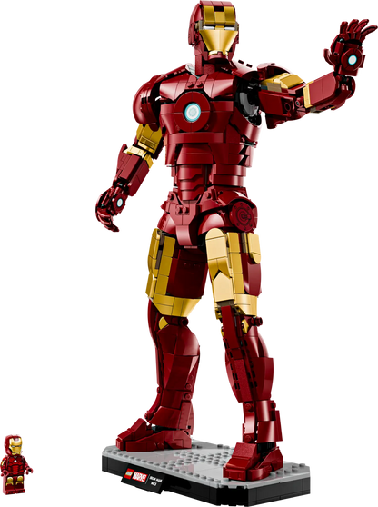 DISPONIBILE DA GENNAIO 2026 - 76344 LEGO Marvel - Iron Man Mark 3 – Edizione del collezionista