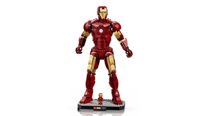 DISPONIBILE DA GENNAIO 2026 - 76344 LEGO Marvel - Iron Man Mark 3 – Edizione del collezionista