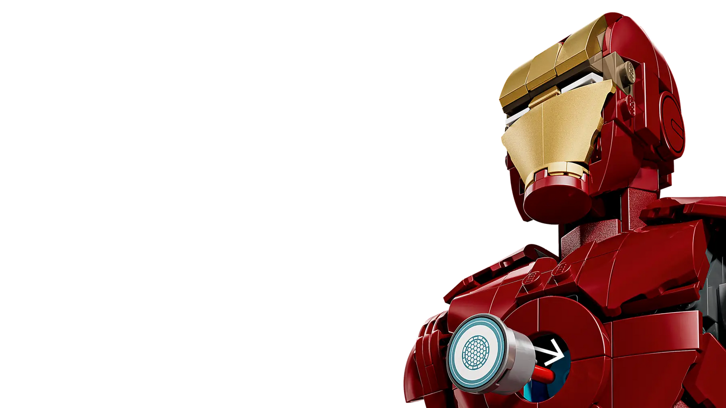 DISPONIBILE DA GENNAIO 2026 - 76344 LEGO Marvel - Iron Man Mark 3 – Edizione del collezionista