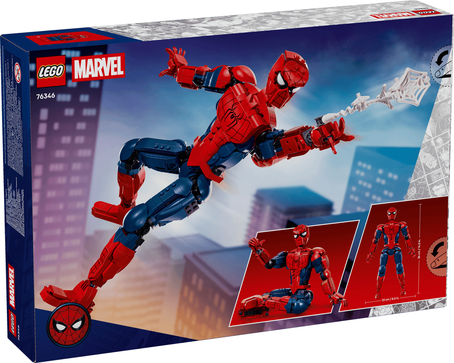 DISPOINIBILE DA GIUGNO 2026 - 76346 LEGO Marvel - Personaggio di Spider-Man
