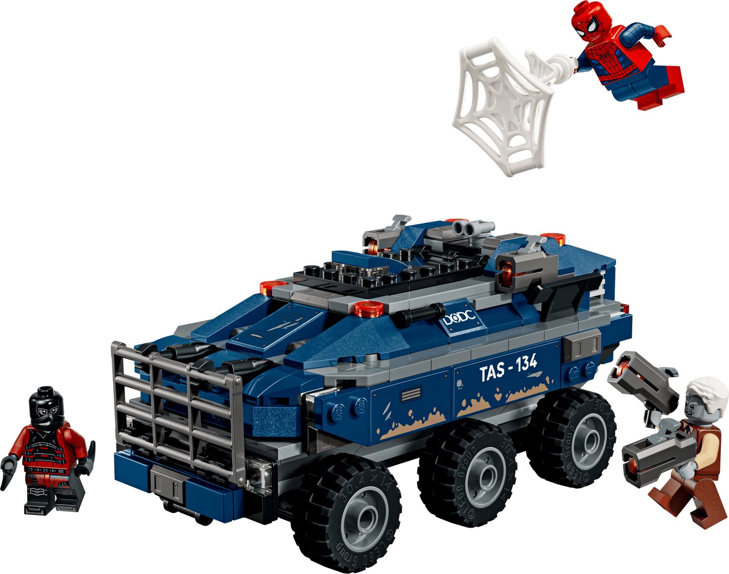 DISPOINIBILE DA GIUGNO 2026 - 76349 LEGO Marvel - Spider-Man: Inseguimento del trasportatore di detenut