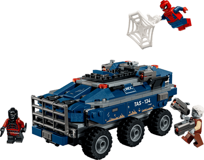 DISPOINIBILE DA GIUGNO 2026 - 76349 LEGO Marvel - Spider-Man: Inseguimento del trasportatore di detenut