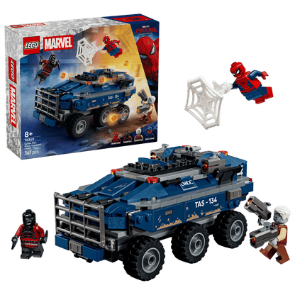 DISPOINIBILE DA GIUGNO 2026 - 76349 LEGO Marvel - Spider-Man: Inseguimento del trasportatore di detenut