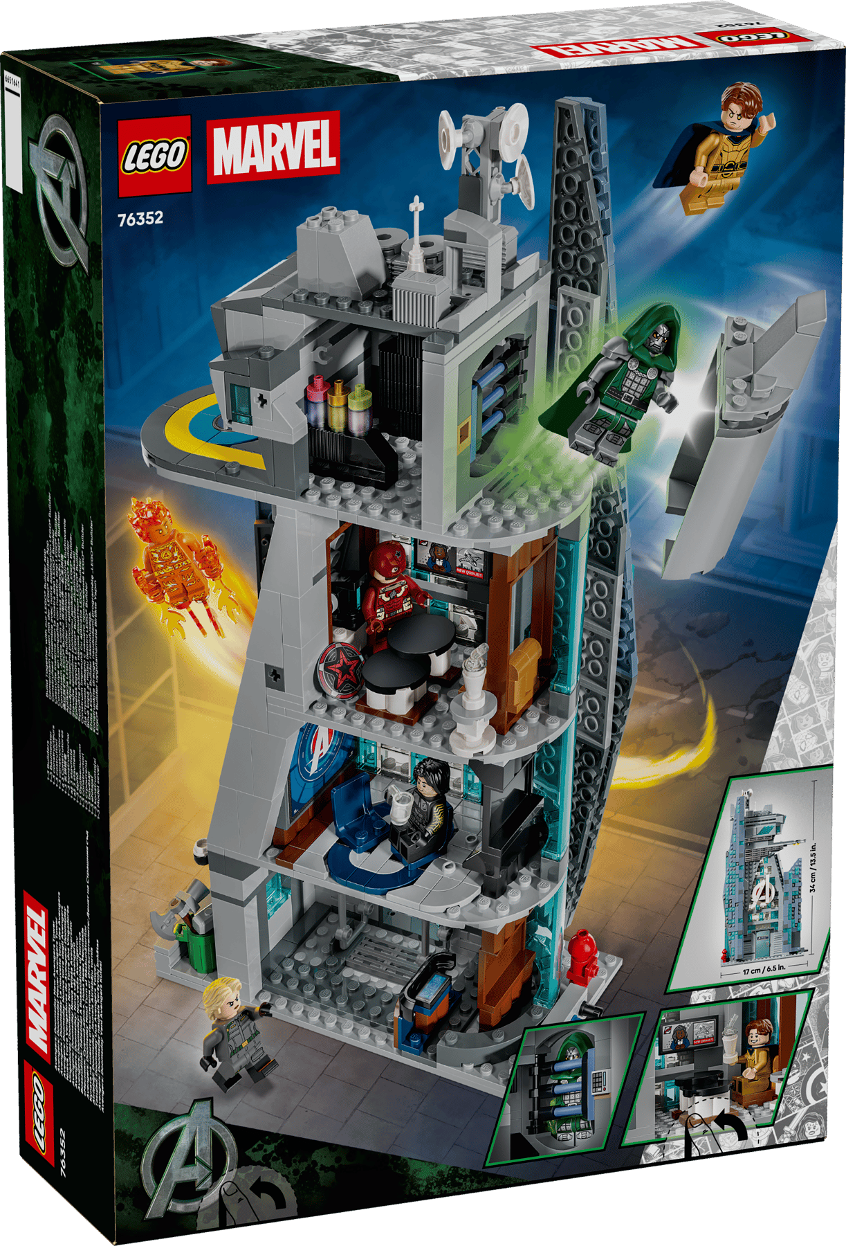 DISPOINIBILE DA OTTOBRE 2026 - 76352 LEGO Marvel - Avengers: Doomsday Nuova torre degli Avengers