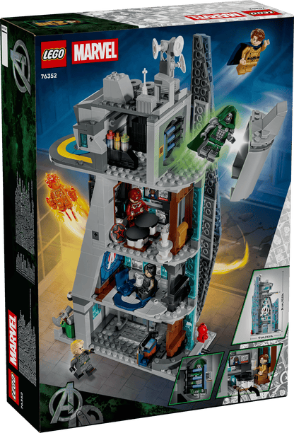 DISPOINIBILE DA OTTOBRE 2026 - 76352 LEGO Marvel - Avengers: Doomsday Nuova torre degli Avengers