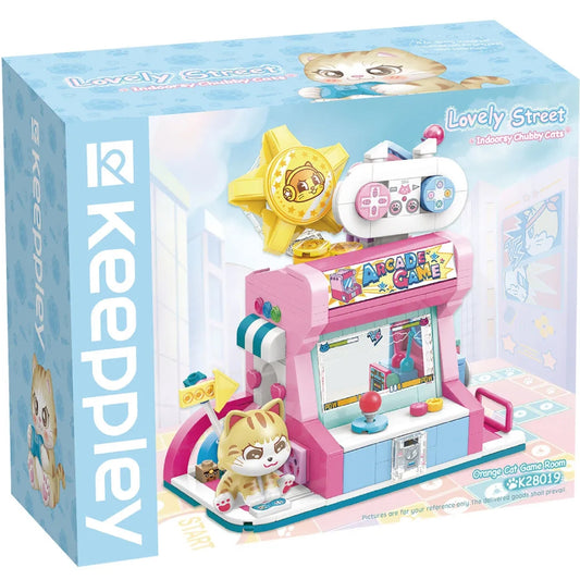 K28019 - KEEPPLEY - LOVELY STREET - Orange Cat Game Room