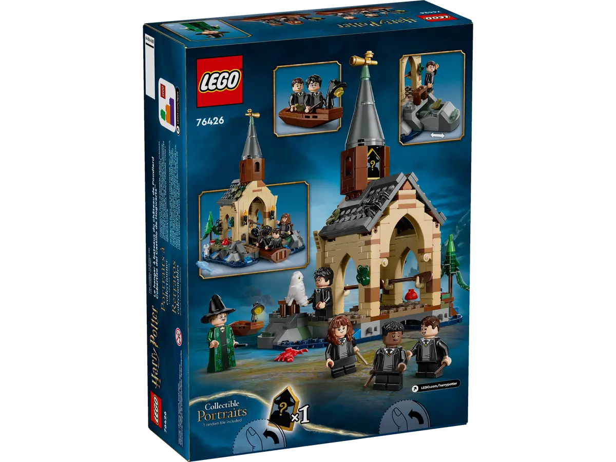 DISPONIBILE DA MARZO 2024 - 76426 LEGO Harry Potter - La rimessa per le barche del Castello di Hogwarts™