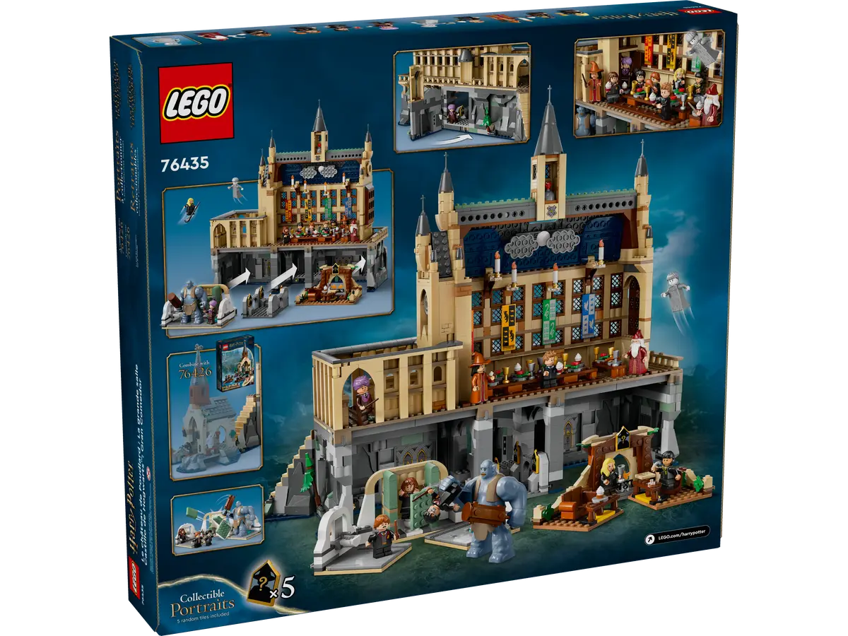 DISPONIBILE DA GIUGNO 2024 - 76435 LEGO Harry Potter - Castello di Hogwarts™: Sala Grande