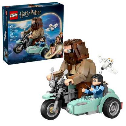 76443 LEGO Harry Potter - Giro sul sidecar di Hagrid™ e Harry