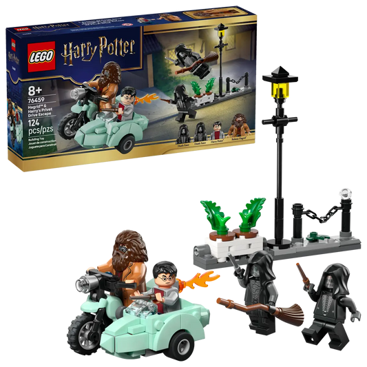 DISPONIBILE DA GENNAIO 2026 - 76459 LEGO Harry Potter - Fuga da Privet Drive di Hagrid™ e Harry