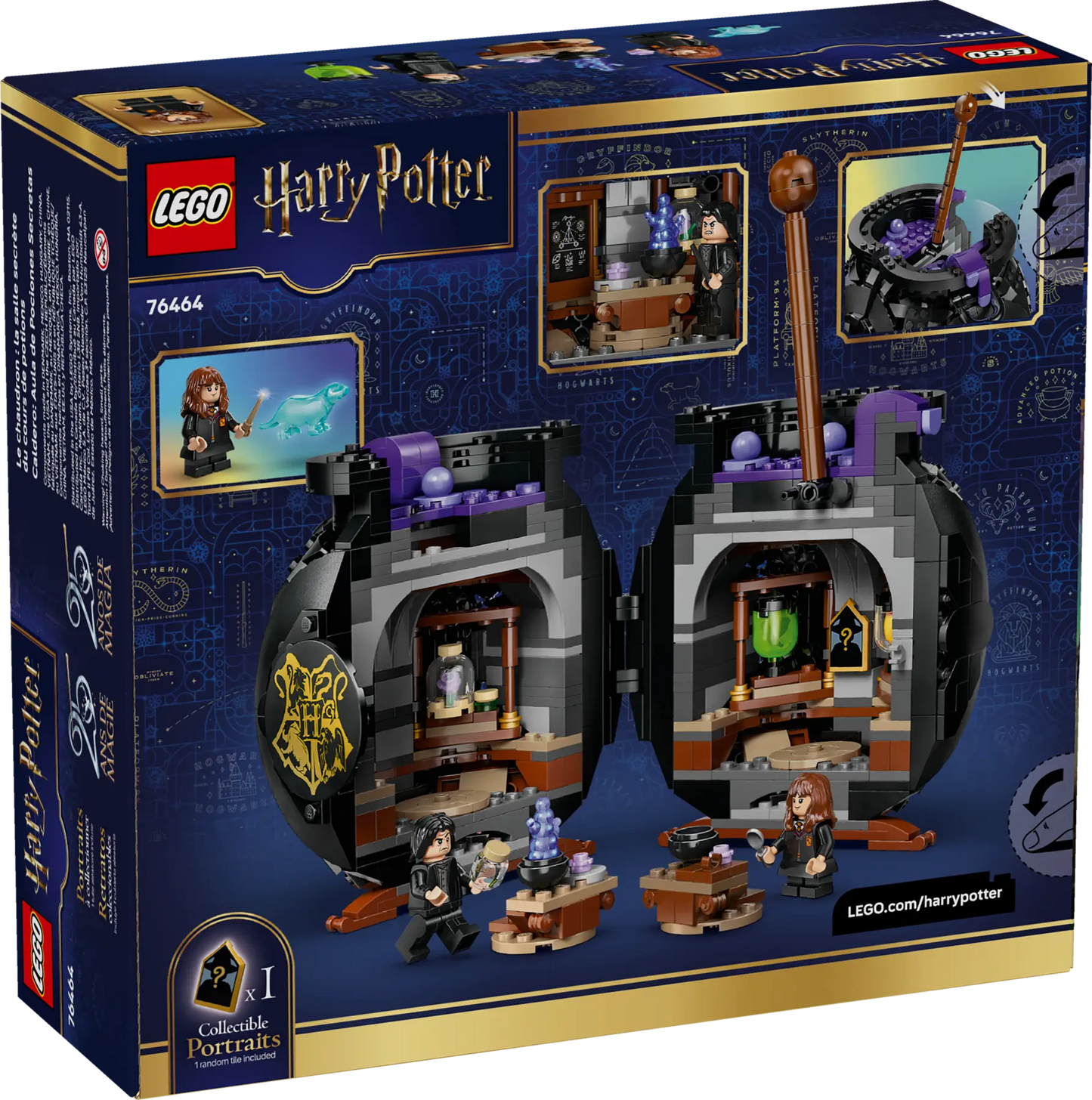 DISPONIBILE DA GENNAIO 2026 - 76464 LEGO Harry Potter - Calderone: Lezione di pozioni segrete