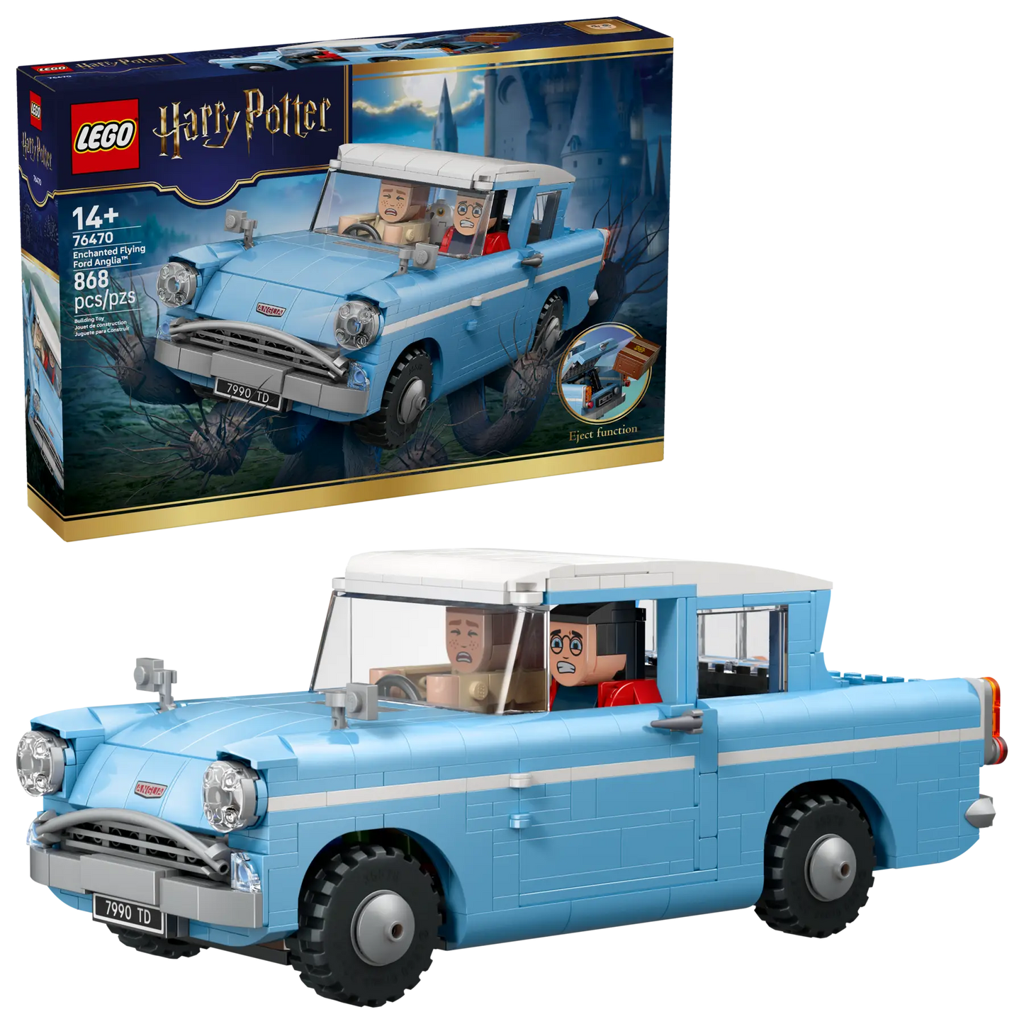 DISPONIBILE DA GENNAIO 2026 - 76470 LEGO Harry Potter - Ford Anglia™ volante incantata