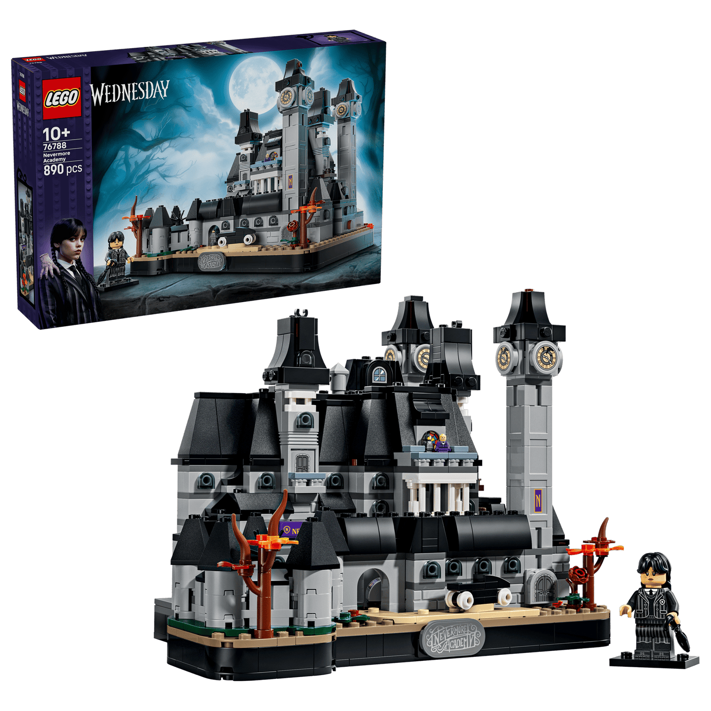 DISPONIBILE DA OTTOBRE 2026 - 76788 LEGO Wednesday - Nevermore Academy