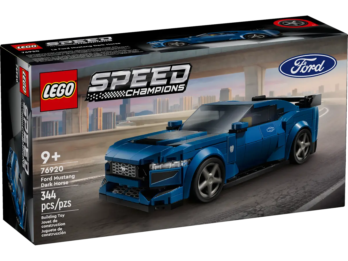 DISPONIBILE DA MARZO 2024 - 76920 LEGO Speed Champions - Auto sportiva Ford Mustang Dark Horse