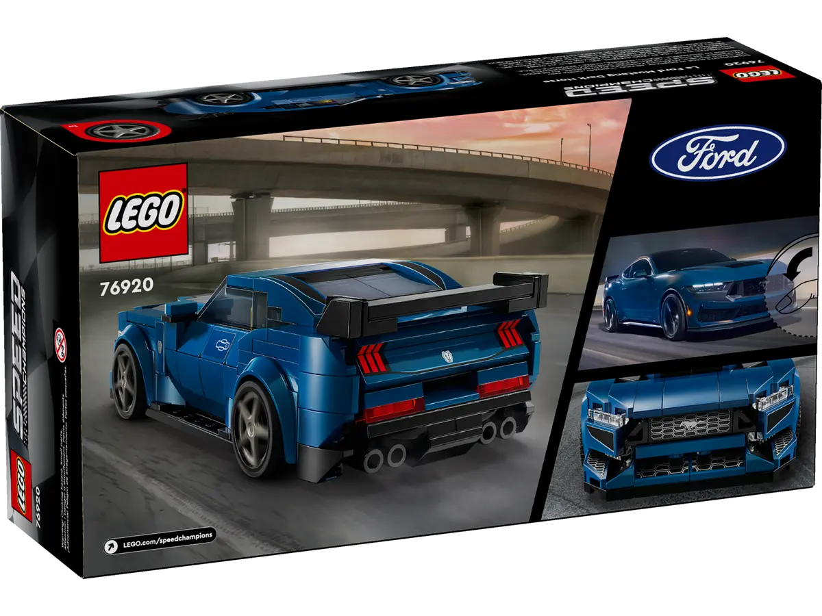 DISPONIBILE DA MARZO 2024 - 76920 LEGO Speed Champions - Auto sportiva Ford Mustang Dark Horse
